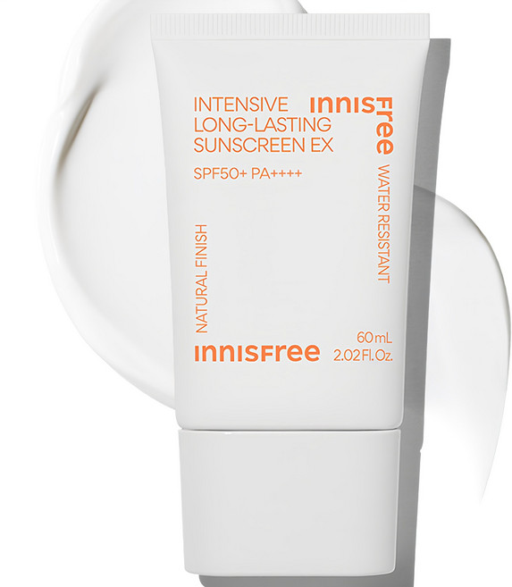 이니스프리 인텐시브 롱래스팅 선스크린 이엑스 SPF50+ PA++++, 60ml, 1개