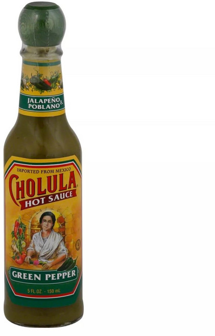 초룰라 핫 소스 그린 페퍼, 1개, 150ml