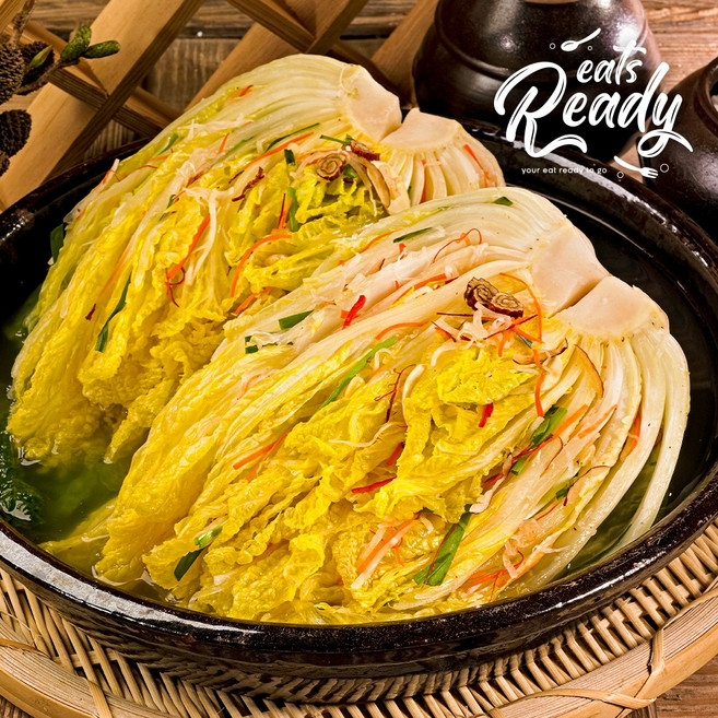 [이츠레디] 100% 국산 전라도 배추김치 백김치 5kg, 1개