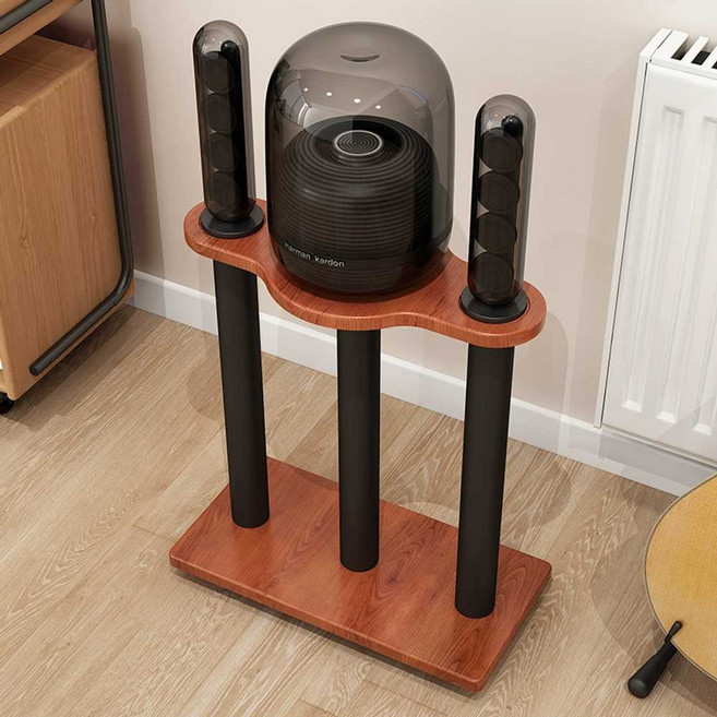 하만카돈 사운드스틱 4 스피커 거치대 스탠드, 사운드스틱 4세대 높이 68cm 우드색