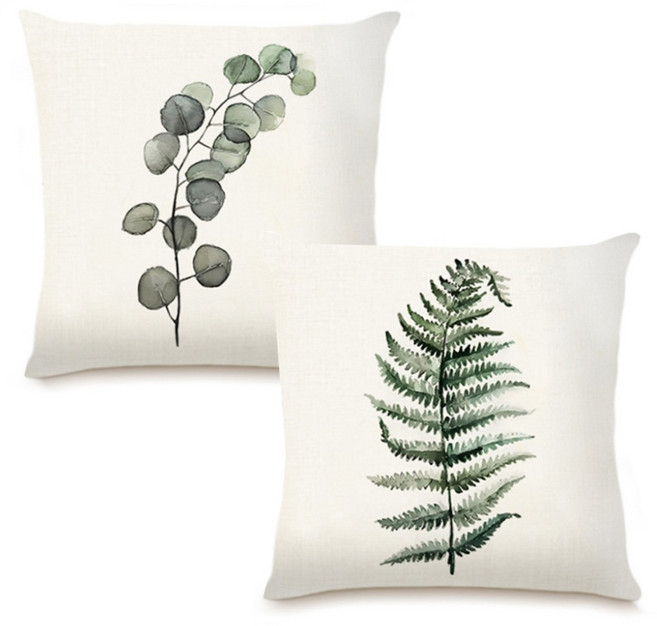 홈(HOME) 쿠션커버 2개