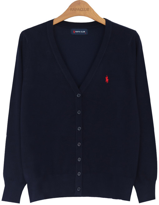 라파클럽 여성용 소프트 브이넥 니트 데일리 가디건