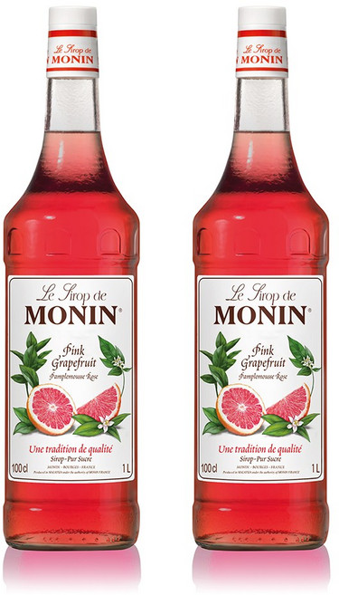 모닌 자몽 시럽 1000ml, 1L, 2개