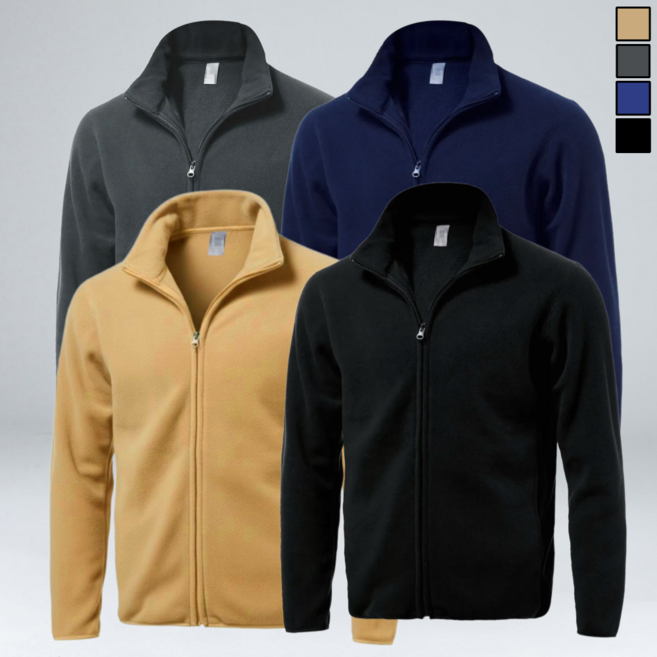 이브컴퍼니 남녀공용 기본 후리스 집업 빅사이즈 95-130 4컬러 (4416-1)