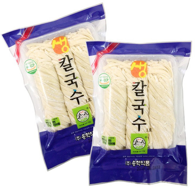 송학식품 생칼국수 450g 5개