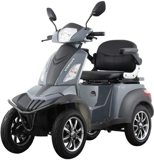 노인 전동 스쿠터 4륜 성인 배터리카 경량 접이식, A. 500W 20AH 납축전지, 48V