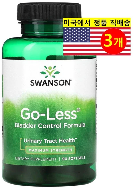 Bucked Up 허브 보충제 고 레스 호박씨 추출 810mg go-Less, 3개, 90정 - 쿠팡