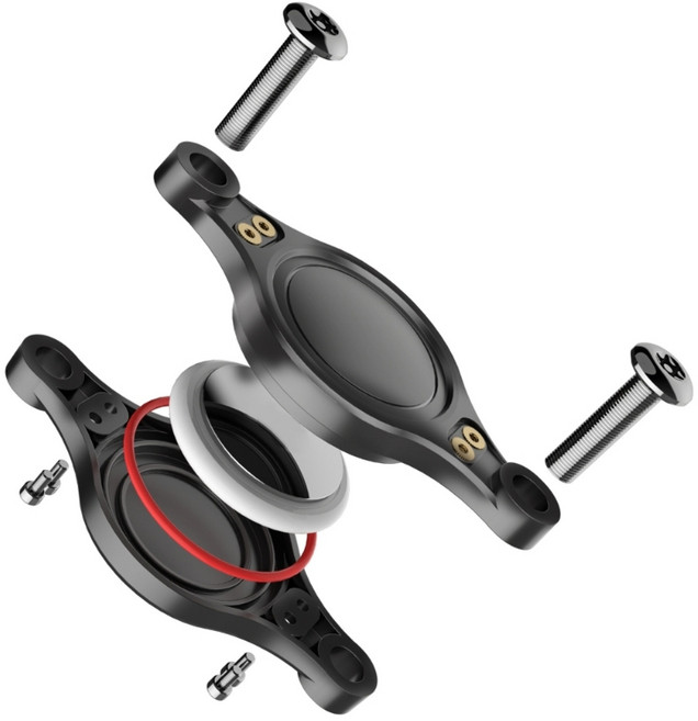 에어태그 ​​분실 방지 자전거 시트 마운트 도로 자전거 지지대 추적기 위치 추적기에 적합한 보호 케이스 커버, 1개