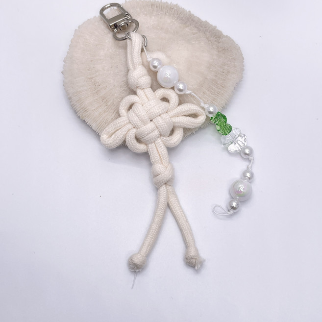 비즈 키링 만들기 전통 매듭 diy 세트 키트 공예 소품 외국인 친구 선물 학교 수업 스쿠비두 룰라끈 셀프