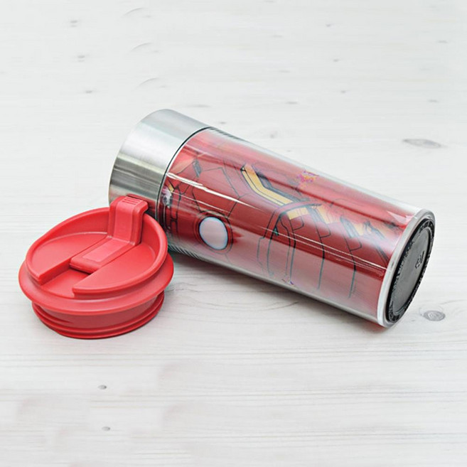 아이언맨텀블러 영화주인공물병 초등학생휴대용물통