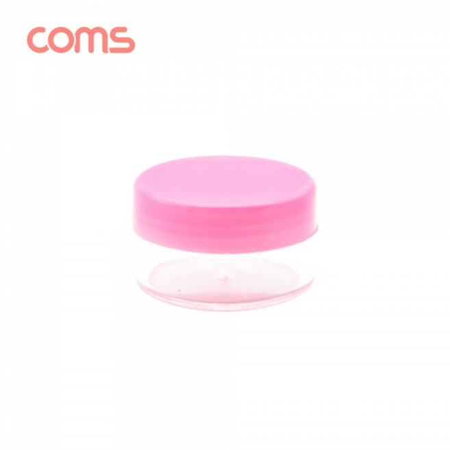 (IF447) Coms 알약 케이스(1칸) 원형 / 소형 / 미니 / Pink, 1개