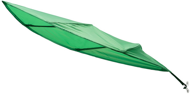 이케아 뢰바 침대캐노피 나뭇잎/그린, 진그린 605.421.27