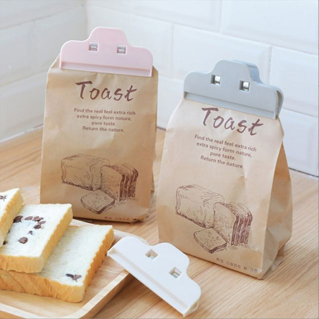 밀봉집게 봉지집게 봉지밀봉 만능 주방집게 집게 주방집게 밀봉집게 봉지집게 봉투집게 봉지밀봉 클립 신선보관 밀봉클립 과자봉지+글로벌커머스랩벌Shop, 랜덤발송