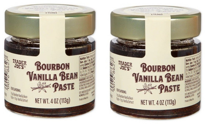 트레이더조 버번 바닐라 빈 페이스트, 2개, 113g