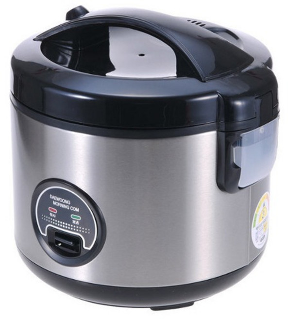 대웅모닝컴 전기밥솥 DW-331WS 보온 밥솥 찜기 4인용, 331ws