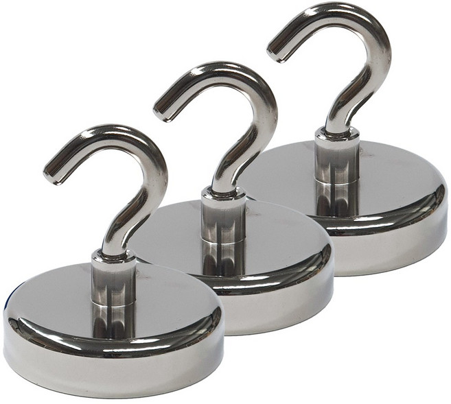 케이디 네오디움 초강력 고리자석 대형 초대형 25 - 60 mm, 3개, 48mm, 82kg