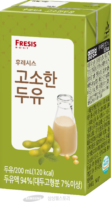 후레시스 고소한두유 200ml 48입 (24입 2박스), 1개
