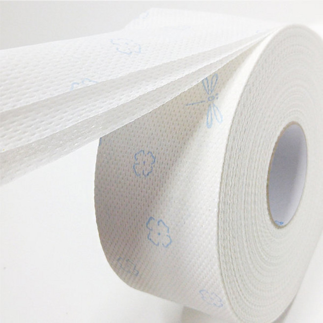 부드리 꽃무늬 점보롤 화장지 3겹 16롤, 1개