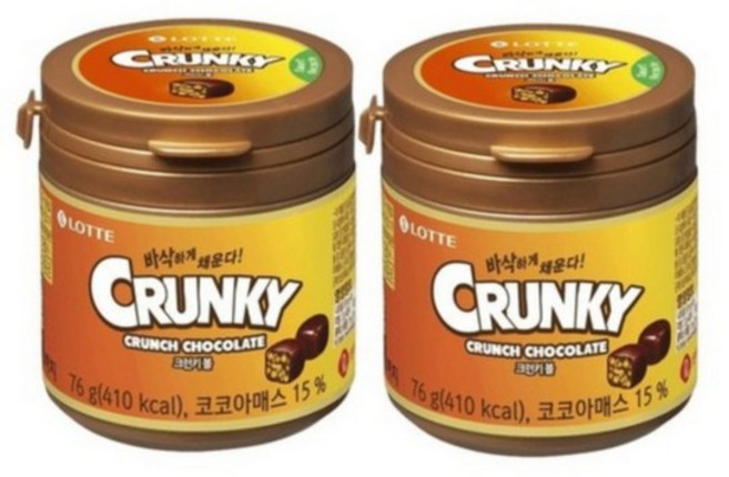 롯데 크런키볼 76g, 없음