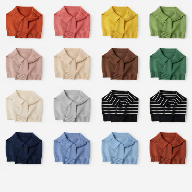 앨리홈 소프트컬러니트숄