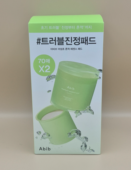 방구석쇼핑 아비브 어성초 흔적 에센스 패드 클리어터치, 2개, 70매입