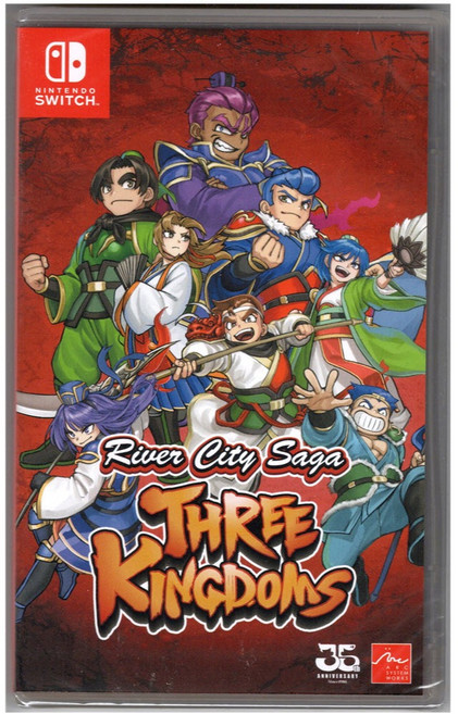 Nintendo Switch 熱血三國志 中文版, 英文封面 中文版