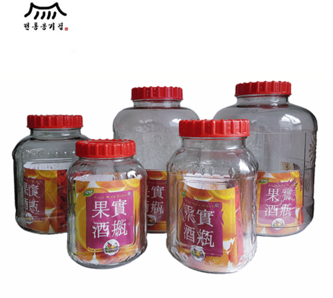 대신 사각 과실주병, 20L, 1개