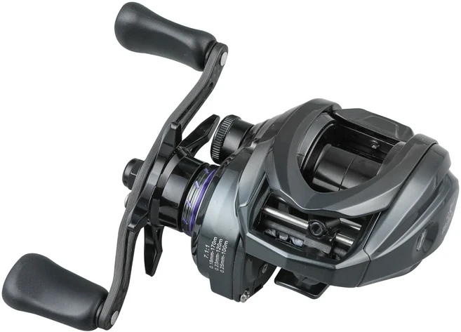 Daiwa Tatula CT 베이트캐스트 낚시릴 TACT100HSL 7.3:1 블랙, 01 Carbon fibre  A