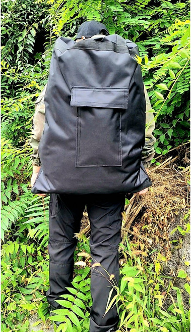 심마니 약초 배낭 대용량 산나물 벌통 가방 100L, 블랙