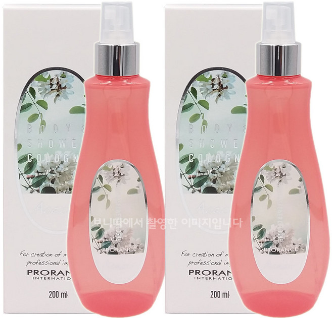 프로랑스 바디앤샤워코롱 아카시아 200mlx2개, 200ml, 2개