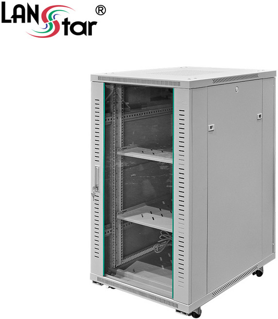 LANstar 19인치 허브랙 1200x800x600 22U LS-1200H, 1개