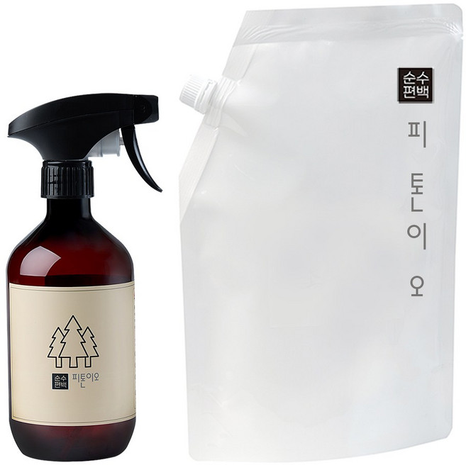 피톤이오 시나몬 계피원액 + 스프레이 공병, 1개, 2L