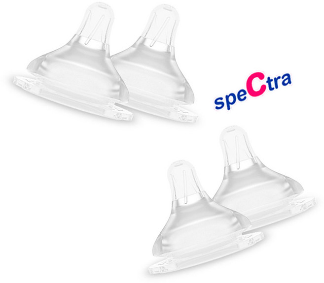 (베이비그린) 스펙트라 컴포트 젖꼭지 4개, L(5~7개월)