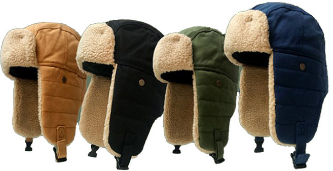 양털 방한 군밤모자 트래퍼햇 귀돌이 귀덮개모자