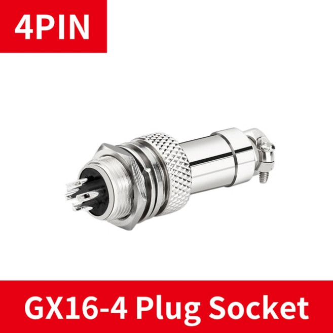 1 세트 GX16 2 3 4 5 6 7 8 9 10 핀 암수 도킹 에비에이터 항공 플러그 소켓 원형 너트 커넥터 케이블 커, 03 4P_01 1 Set