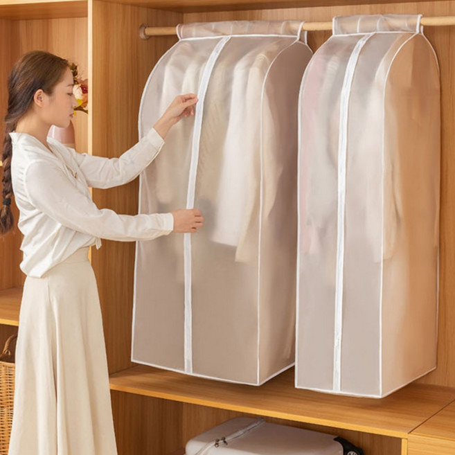 먼지 이물질 대형 의류 보호 커버 정리 보관 행거 옷장식옷걸이, 1개, 1개입
