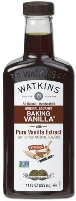 Watkins 오일 에센스 향료 왓킨스 루트 비어 농축액 2액량 온스 1팩, 베이킹 바닐라, 11 플 오즈 (1개 팩)