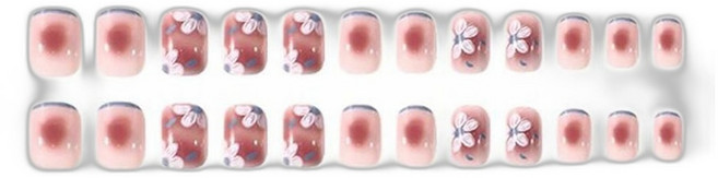 네일아트스티커 패치 데칼 세트 셀프네일 재사용가능, 롱아일랜드아이스티, 1개, 롱아일랜드아이스티