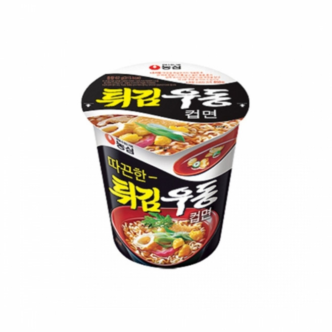 농심 튀김우동 작은컵 62g 6개입, 1개