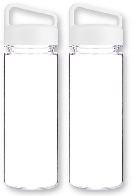 위드 국산 마이보틀 트라이탄 핸디 손잡이 물병, 화이트, 2개, 500ml