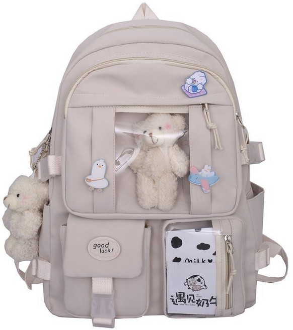 리치모리 캔디 학생 캐주얼 백팩