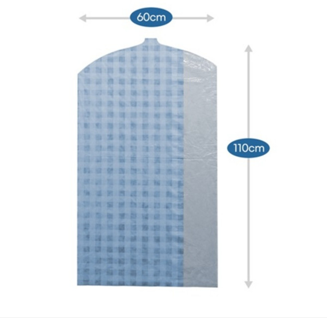 아이니즈 먼지 습기차단 의류 보관 부직포 옷커버 10p(양복형/코트형)