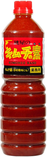 Momoya 모모야 일본 김장 재료 김치 베이스 양념 소스 190g 4팩, 1.2kg, 1개