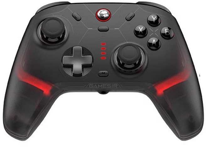 게임써 GameSir Cyclone 2 게임패드 무선 블루투스 컨트롤러 안드로이드호환 건은신화지원, 본품 블랙, 1개, 사이클론2