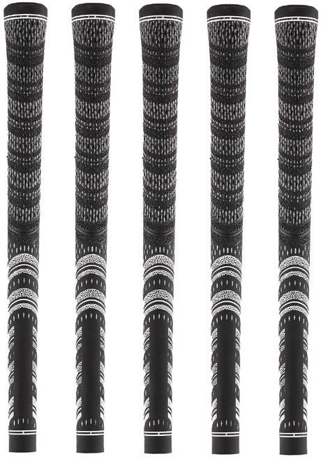 그린유니언 논슬립 골프 반실 그립, 블랙, 1세트