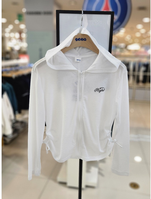 에스핏이월상품 여아 주니어 여름 데일리룩 여름철 필수 아이템 번아웃 셔링 후드집업 SJZ303FKJP07