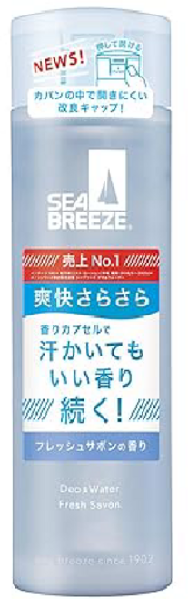 시브리즈 데오워터 프레시사본 미스트 160ml, 1개