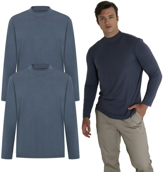 발렌티노크리스티 1+1 모달 레이온 남성 히트텍 이너 티셔츠 내복 내의