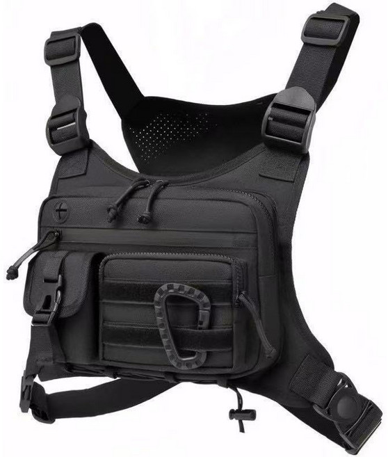 솔브릭 오토바이 배달 조끼, 블랙