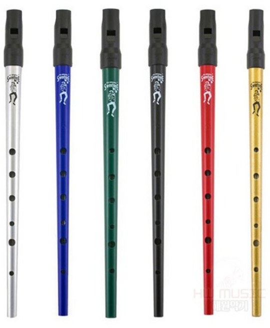 Clarke 클라크 틴휘슬 영국제 C키 D키 아이리쉬 틴 휘슬 Tin-Whistle-15, 1개